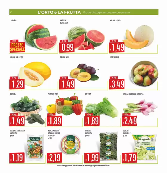 Un mare di offerte