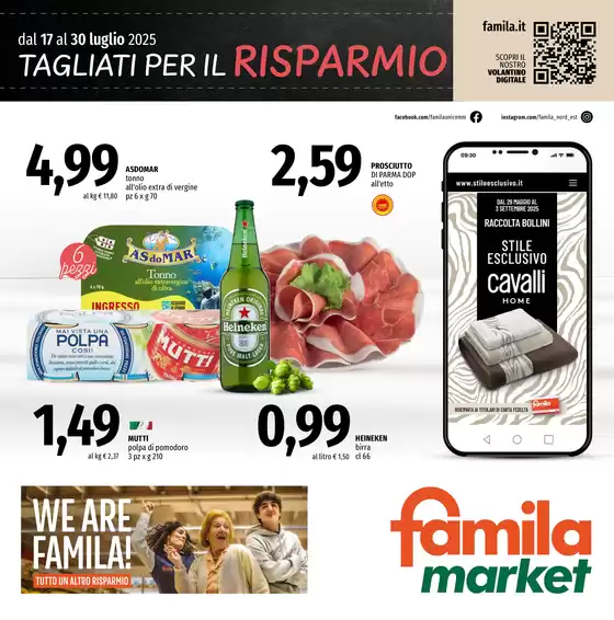TAGLIATI PER IL RISPARMIO