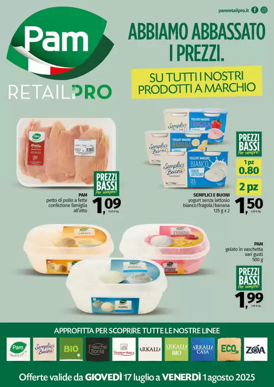 Abbiamo abbrassato i prezzi