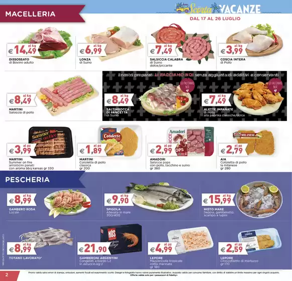 Scorta vacanze