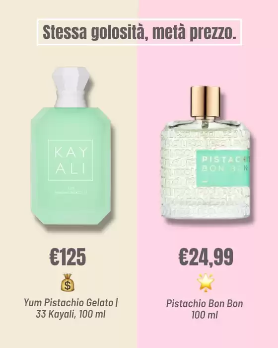 Stessa golosita, meta prezzo