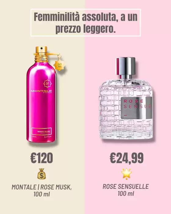 Stessa golosita, meta prezzo