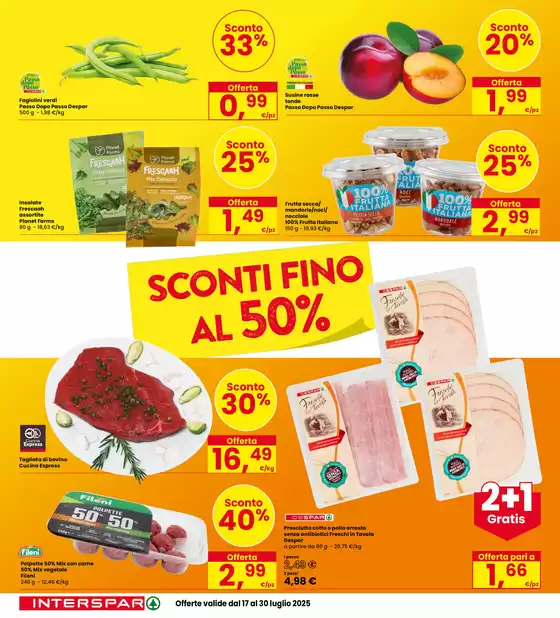 Sconti fino al 50%