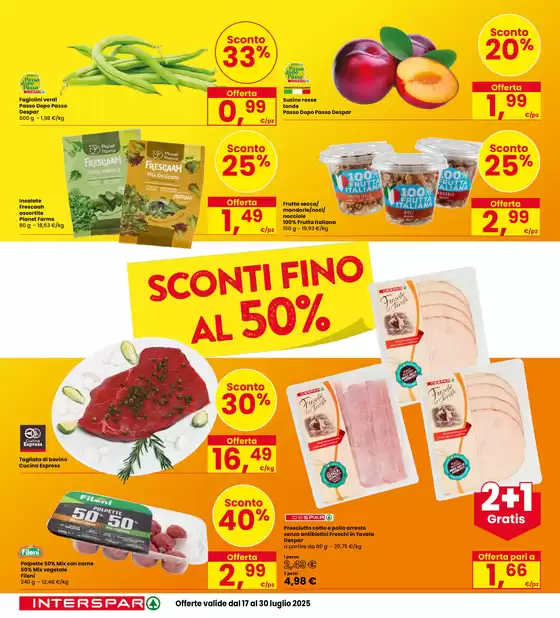 Sconti fino al 50%