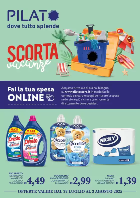 Scorta vacanze