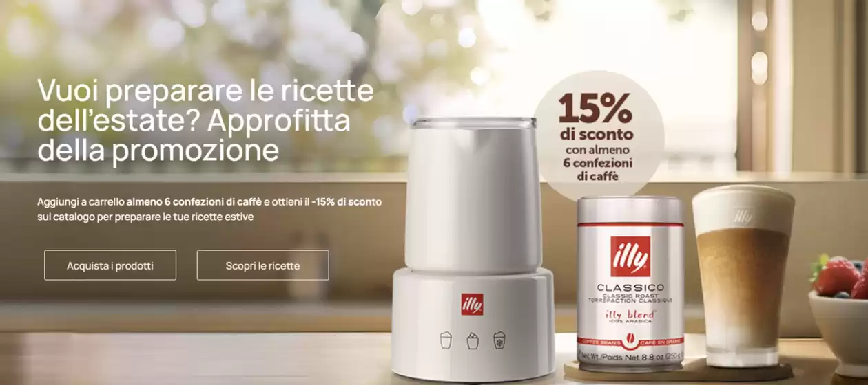 Vuoi preparare le ricette dell'estate? Approfitta della promozione