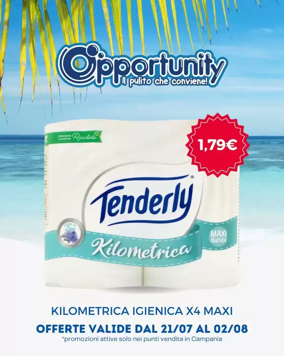 Offerte valide dal 21/07 al 02/08