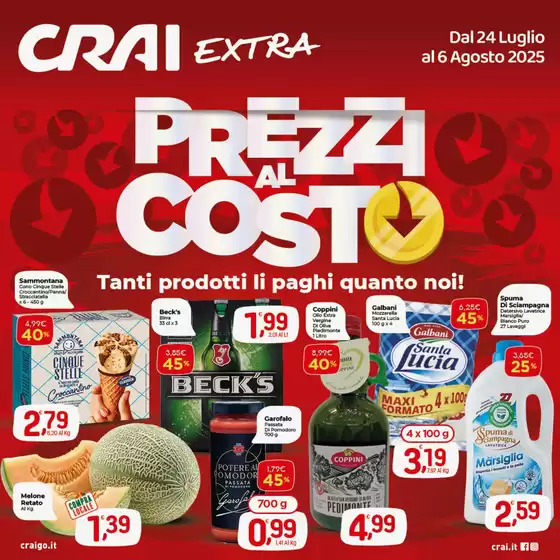 Prezzi al costo