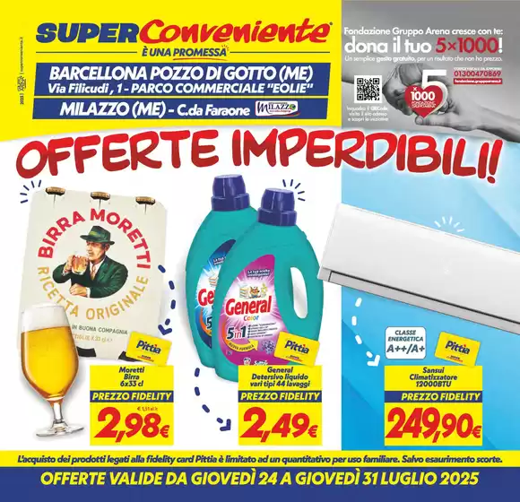 Volantino SuperConveniente a Martellago | Offerte imperdibili | 2025-07-24T00:00:00.000Z - 2025-07-31T00:00:00.000Z