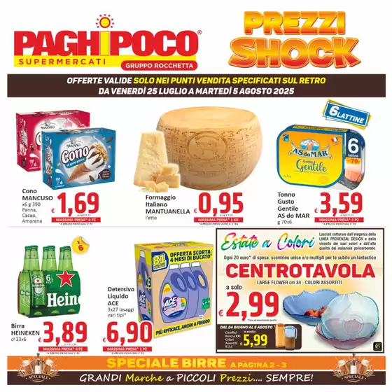 Prezzi shok