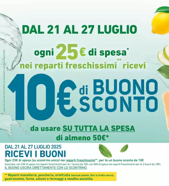 Supermarche, fino al 50%