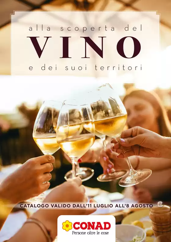 Volantino Conad Superstore a Senigallia | Alla scoperta del Vino e dei suoi territori | 2025-07-11T00:00:00.000Z - 2025-08-08T00:00:00.000Z