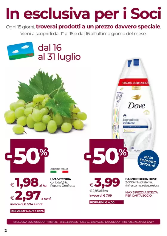 Dal 24 luglio al 6 agosto 2025