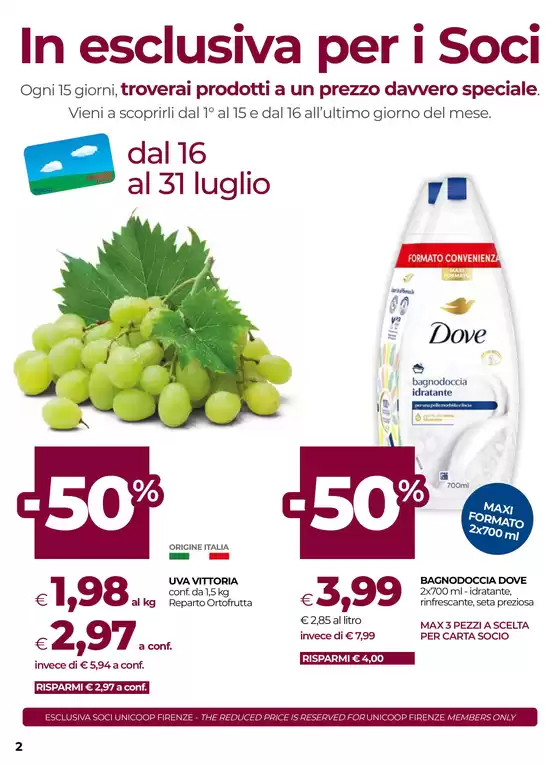 Dal 24 luglio al 6 agosto 2025