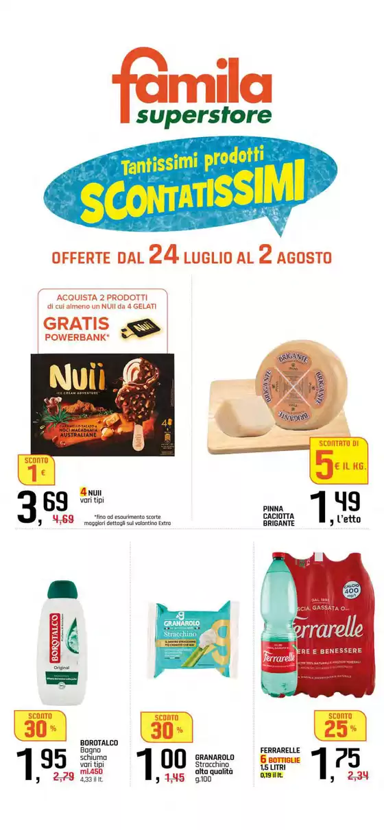 Tantissimi prodotti scontatissimi