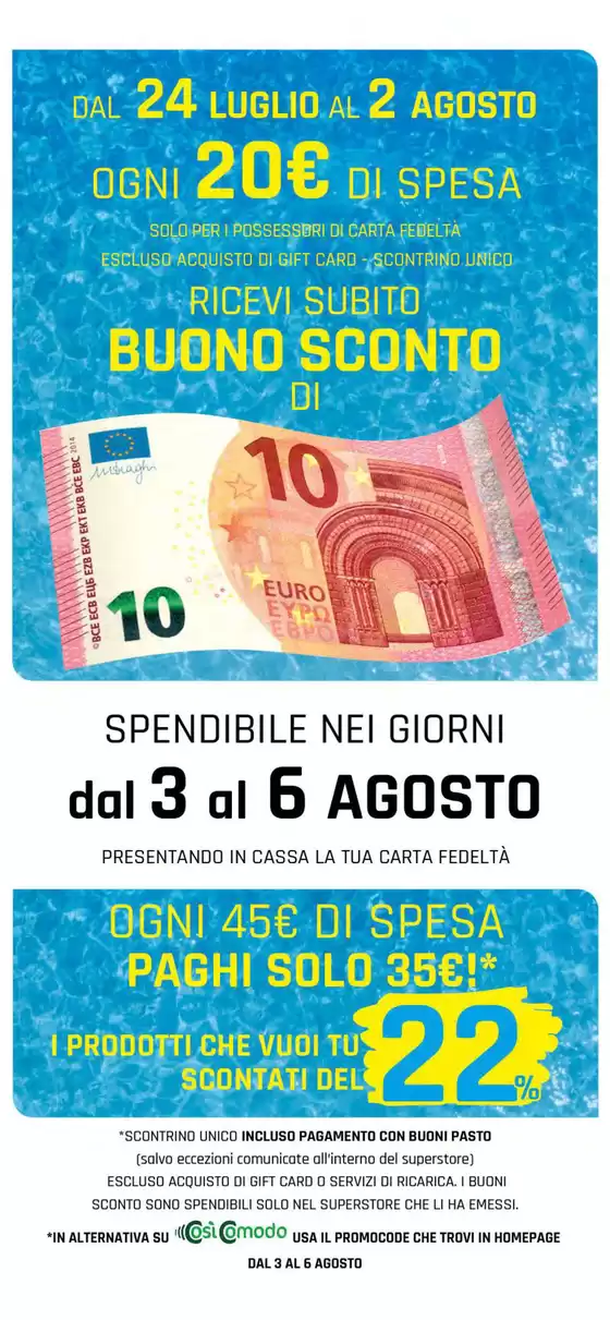 Tantissimi prodotti scontatissimi