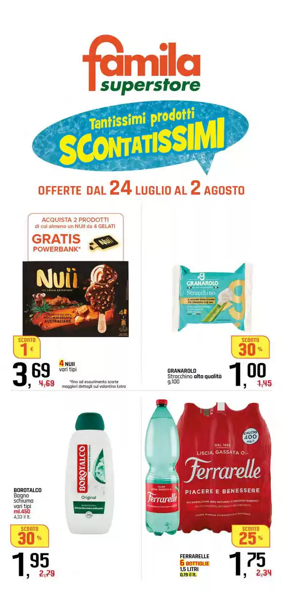Tantissimi prodotti scontatissimi