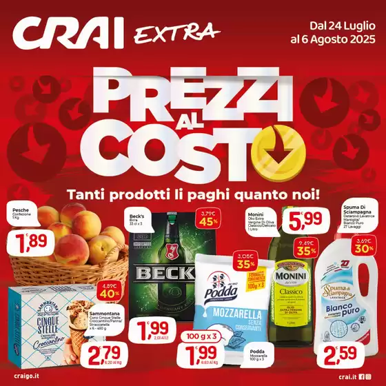Prezzi al costo