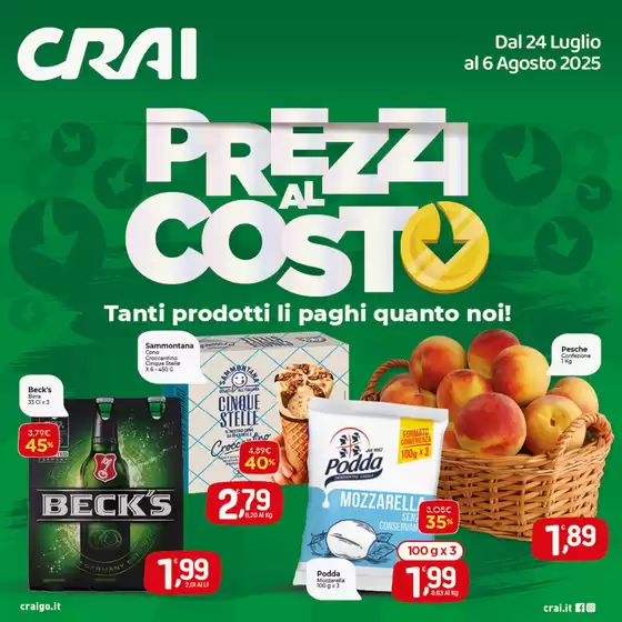 Prezzi al costo