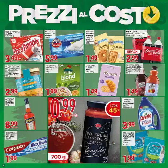 Prezzi al costo