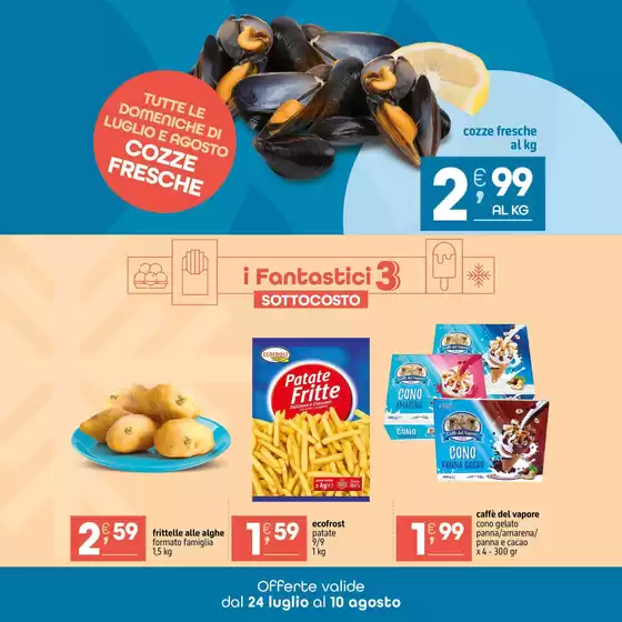 Prezzi congelati