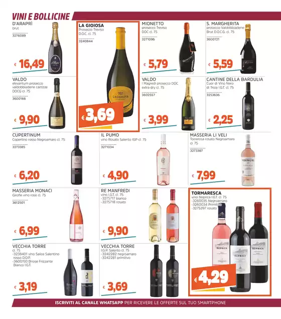 OFFERTE DAL 24 LUGLIO AL 6 AGOSTO 2025