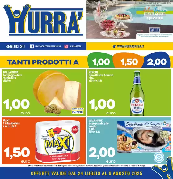 Tanti prodotti a 1.00 1.50 2.00