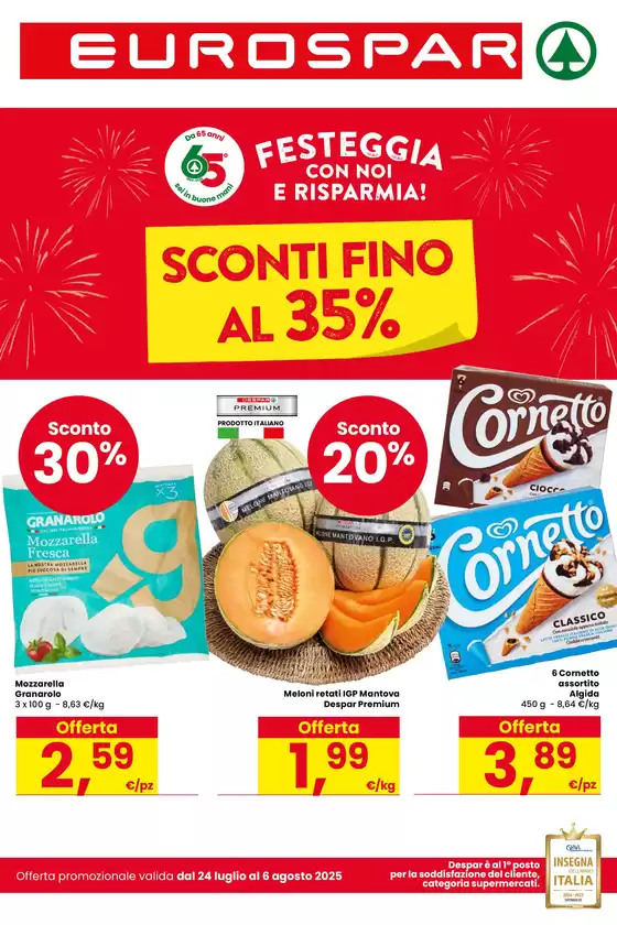 Sconti fino al 40%