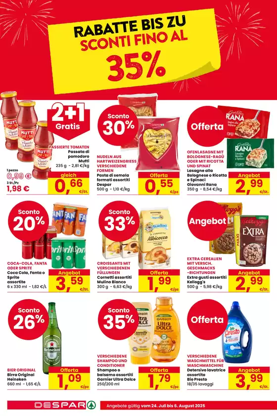 Sconti fino al 30%