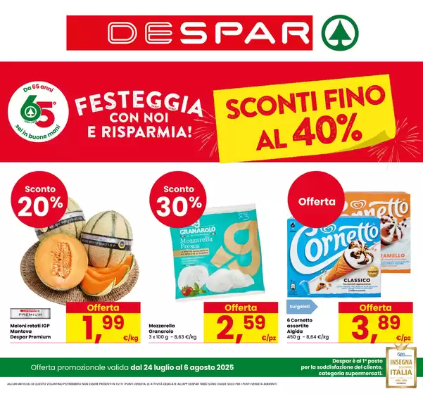 Sconti fino al 35%