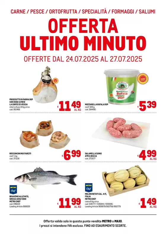 Offerte freschissimi