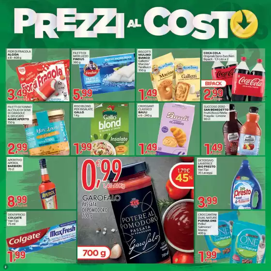 Prezzi al costo