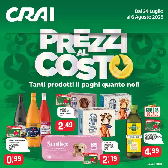 Prezzi al costo