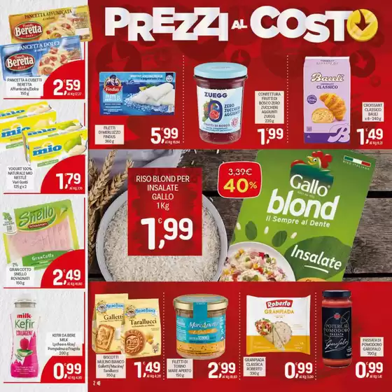 Prezzi al costo