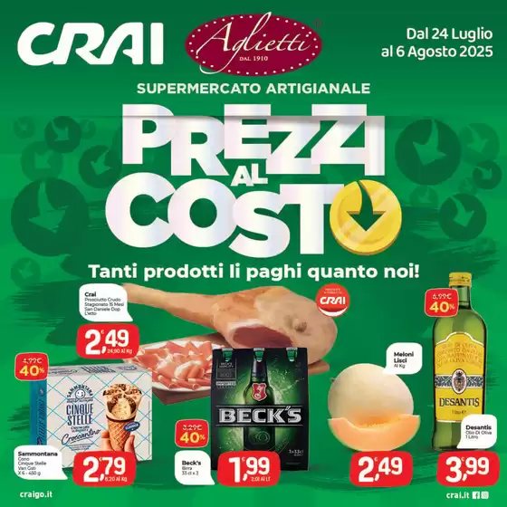 PREZZI AL COSTO