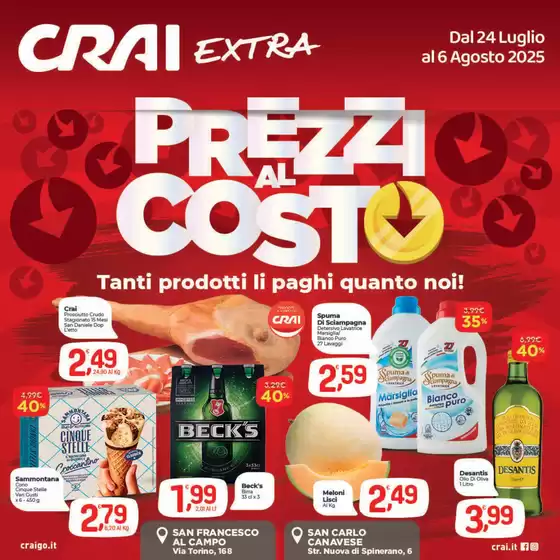 PREZZI COSTO
