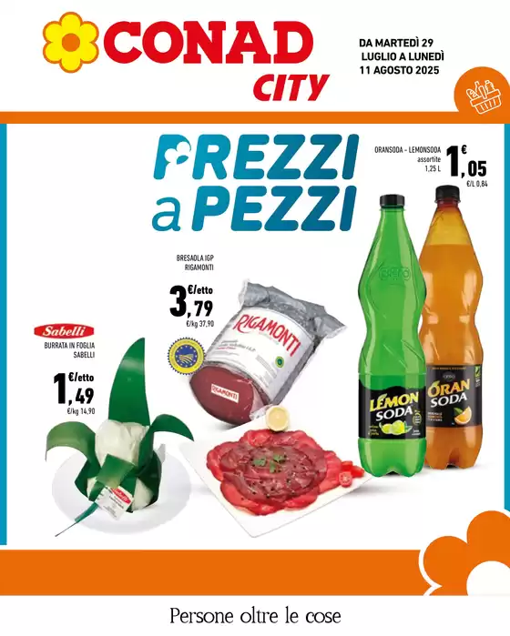 Prezzi a pezzi