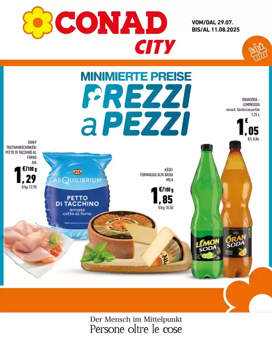 Prezzi a pezzi