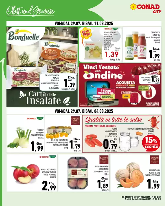 Prezzi a pezzi