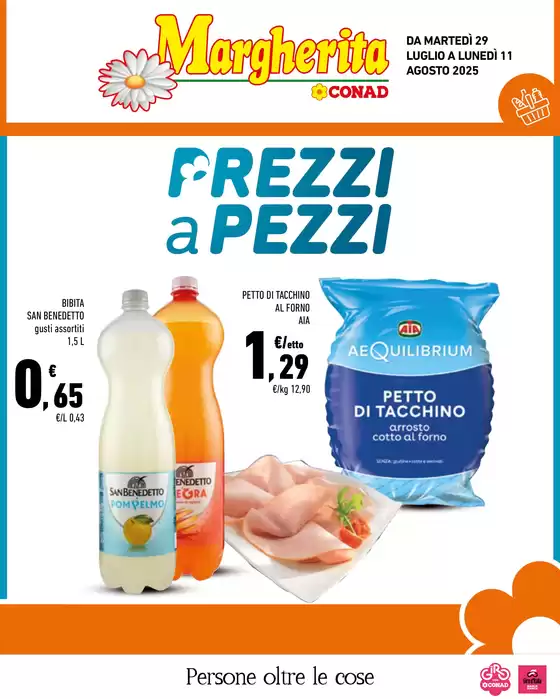 Prezzi a pezzi