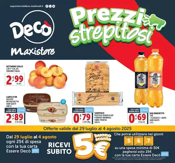 Prezzi strepitosi