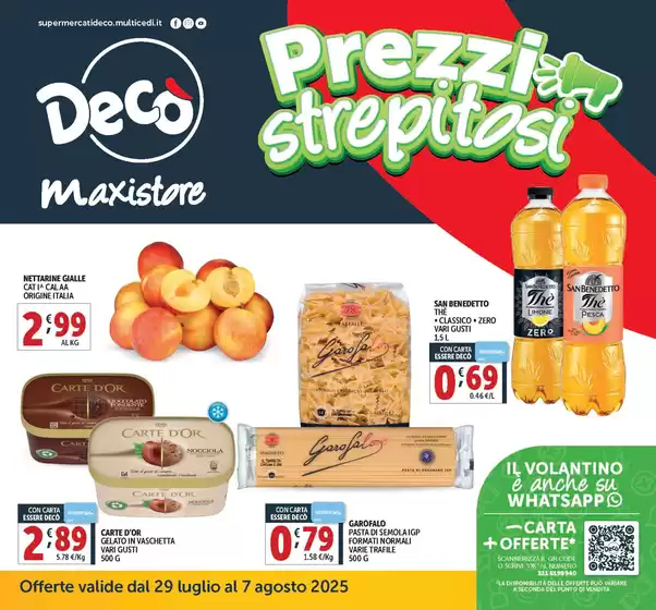 Prezzi strepitosi