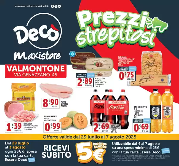 Prezzi strepitosi