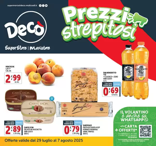 Prezzi strepitosi
