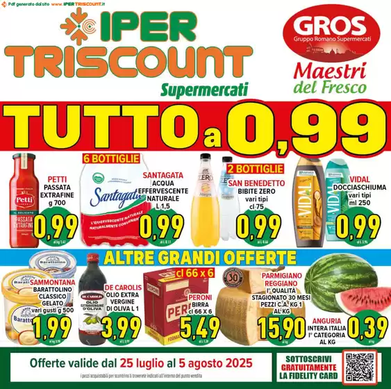 TUTTO a 0.99