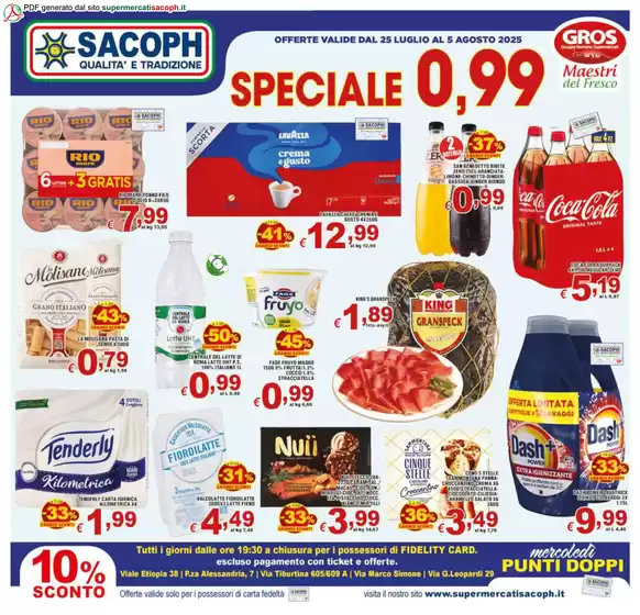 SPECIALE 0,99