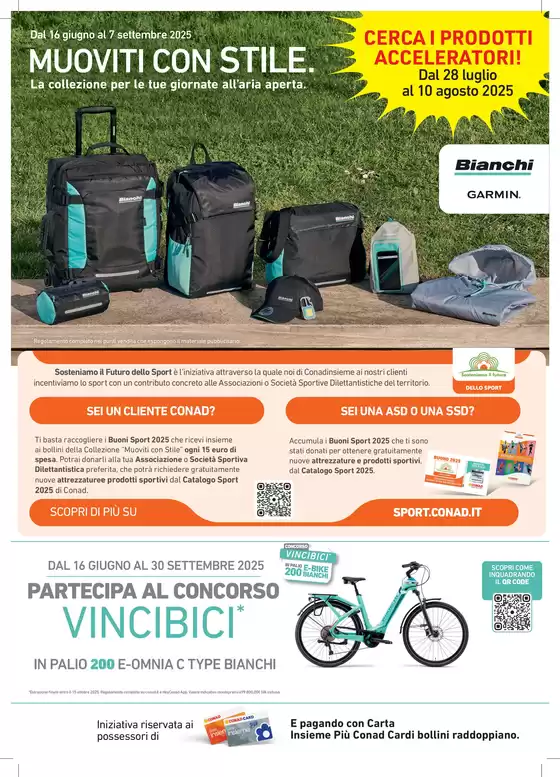Cerca i prodotti acceleratori!