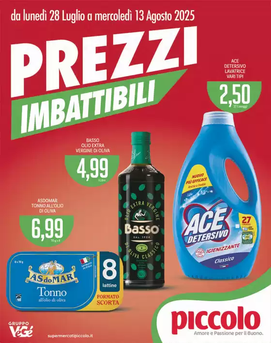 Prezzi imbattibili