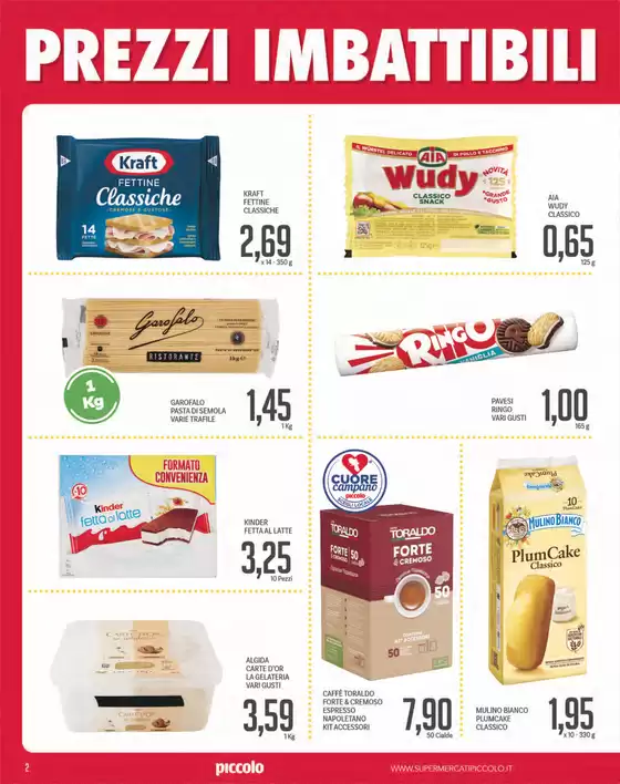 Prezzi imbattibili