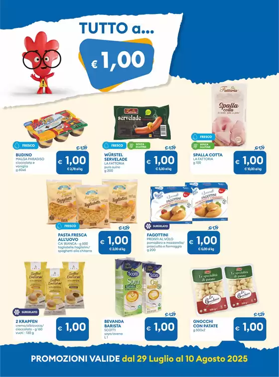 Tutto a 1€ 1.5€ 2€ 2.5€ 3€
